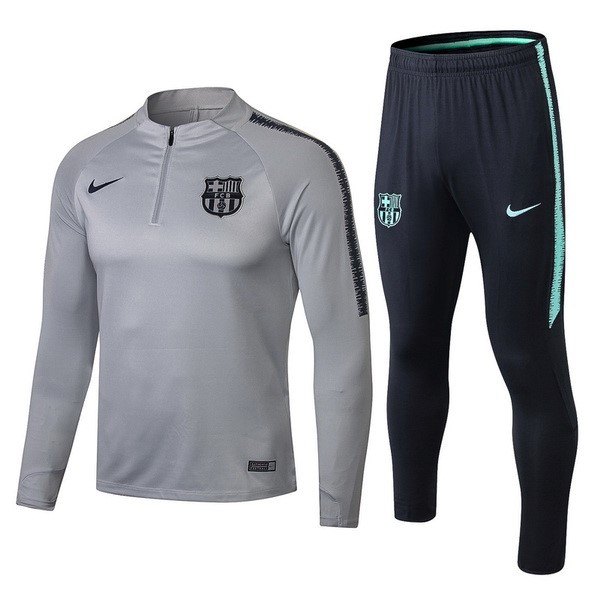 Chandal Barcelona 2018-19 Gris Azul